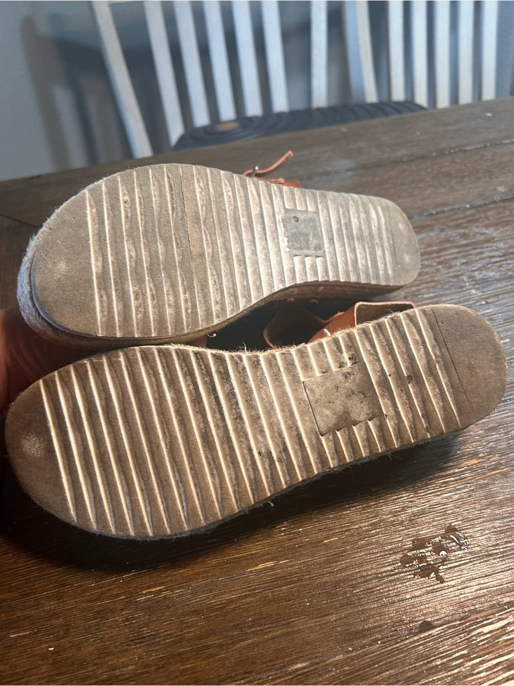 Soda clip espadrille open toe sandals size 10 - Picture 9 of 10
